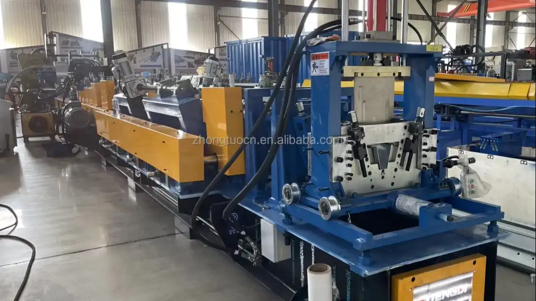 Hat Furring Purlin Roll Forming Machine for Modern Light Steel Construction